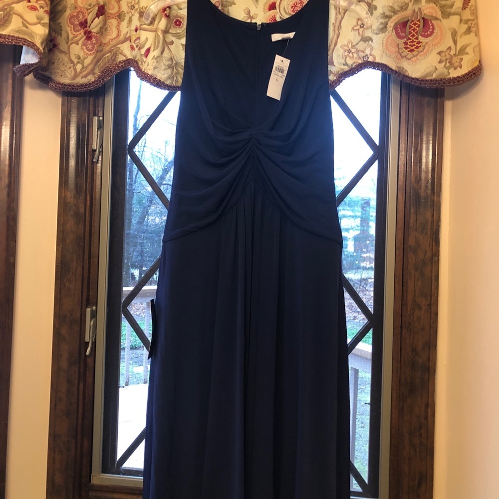 Ann Taylor- blue dress